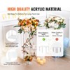 VEVOR 2PCS 31.5inch High Wedding Flower Stand, With Acrylic Laminate,Acrylic Vase Column Geometric Centerpiece Stands, Floral Display Rack - 4 of 4