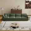 TiramisuBest Modular Sectional Sofa,Deep Seat Couch for Living Room , 4 Pillow, Modern L-Shaped Sofa for Living Room Bedroom Apartment,BLACK - 2 of 4