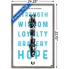 Trends International Star Wars: Saga - Lightsaber Text Framed Wall Poster Prints - 3 of 4