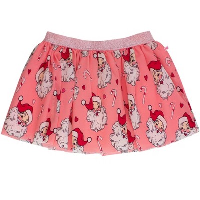 RuffleButts Toddler Girls Elastic Waist Tulle Skirt
