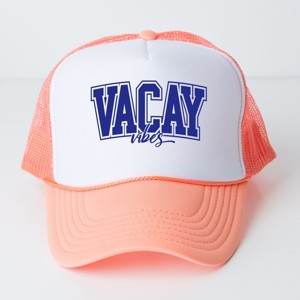 The Juniper Shop Varsity Vacay Vibes Youth Foam Trucker Hat - 1 of 2