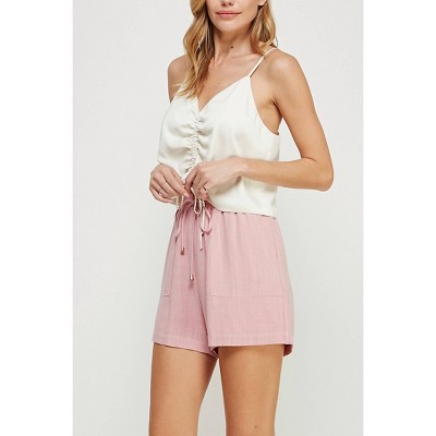Women's Cinched Cami Tank - ALLIE ROSE