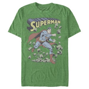 Men's Superman Hero Smash Barriers T-Shirt - 1 of 3