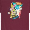 Men's - Ren & Stimpy - Ren and Stimpy Retro Nickelodeon Logo Short Sleeve Graphic T-Shirt - 2 of 4