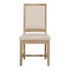 Simple and Modern 4-piece Upholstered Chairs for Living Room - 4 of 4