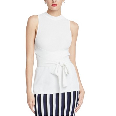Rachel Roy Womens Conall Belted Tank Top
