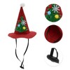 Unique Bargains Halloween Pet Headwear 5.91"x5.51" Red 1 Pc - 3 of 4