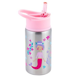 Stephen Joseph Gifts Kids Flip Top Stainless Steel Bottles - 1 of 3