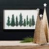 14"H Sullivans Pine Tree Watercolor Wall Art  Green - 3 of 3