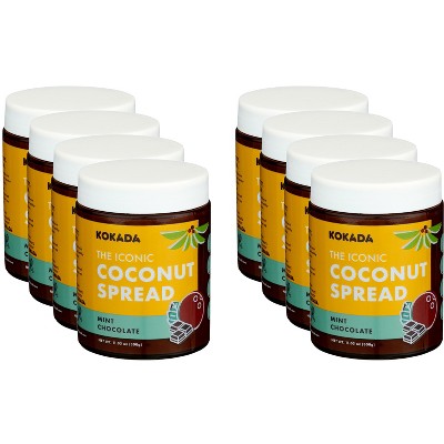 Kokada Spread Coconut Mint Chocolate Organic - Case of 8 - 11.05 oz