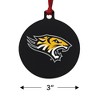 Towson University Tigers Logo Aluminum Holiday Christmas Tree Ornament - 3 of 4