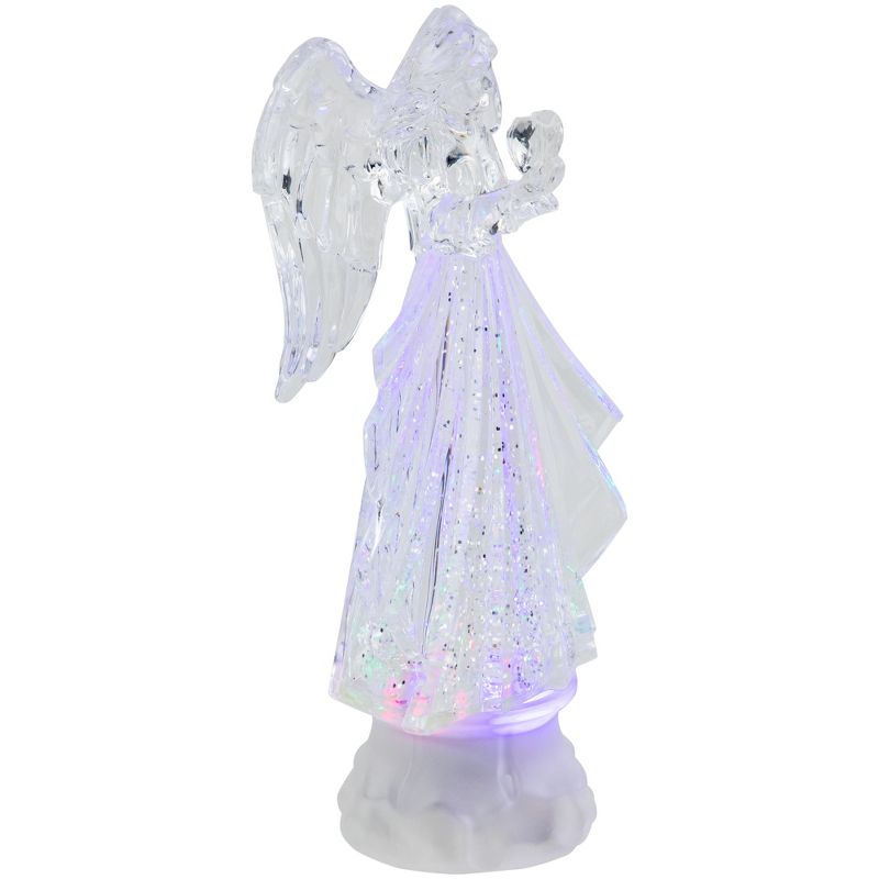 Northlight LED Lighted Acrylic Angel Christmas Snow Globe - 8.75", 3 of 7