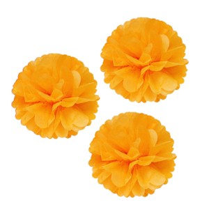 Wrapables 12" Set of 3 Tissue Pom Poms Party Decorations - 1 of 4