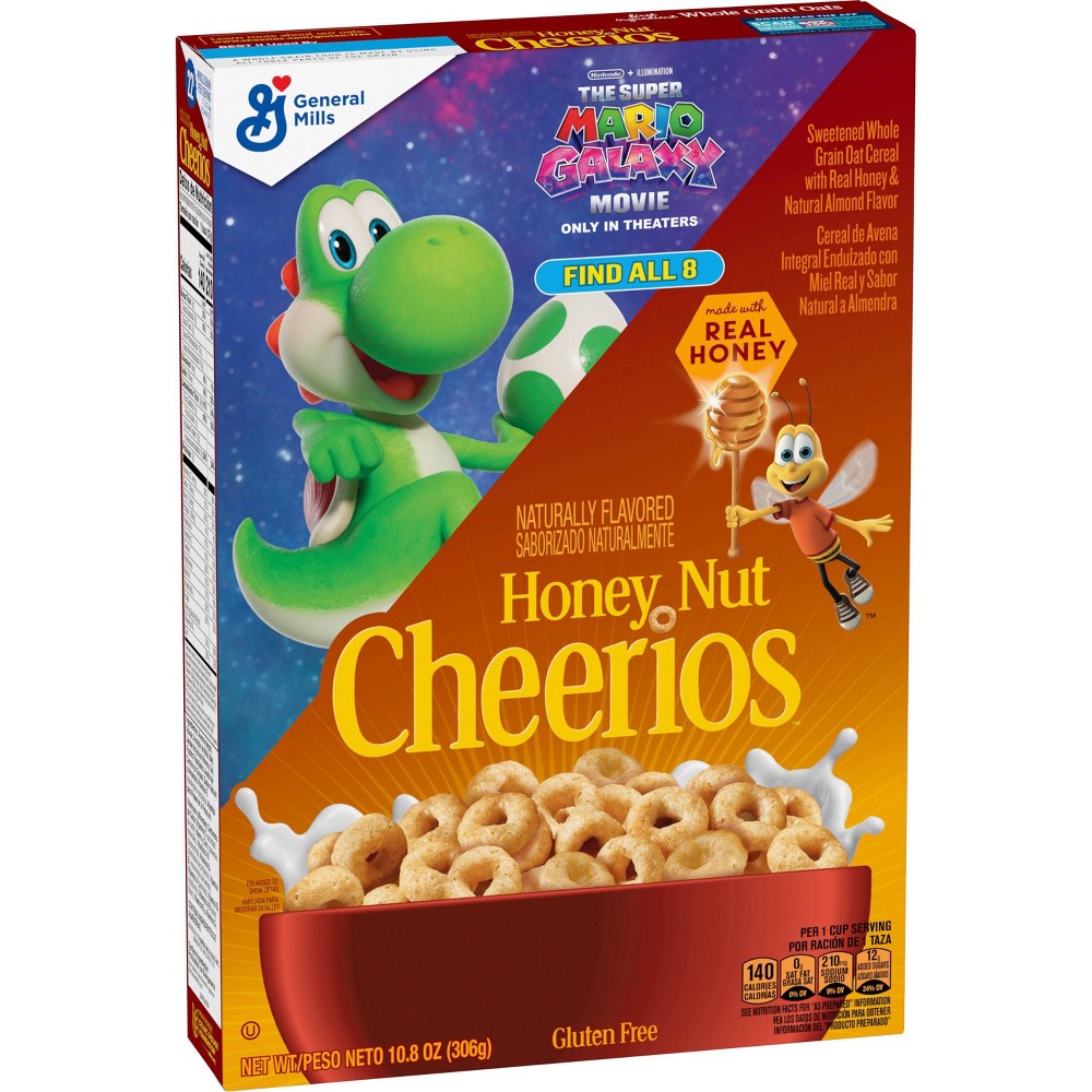 UPC 016000124790 product image for General Mills Honey Nut Cheerios Breakfast Cereal - 10.8oz | upcitemdb.com