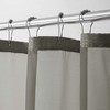 Dainty Home Complete Shower Curtain With Detachable Liner - 2 of 4