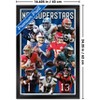 Trends International NFL League - Superstars 25 Framed Wall Poster Prints - 3 of 4