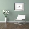 Trademark Fine Art -Marlene Watson 'Minneapolis MN Skyline WB-BW' Matted Framed Art - 3 of 4