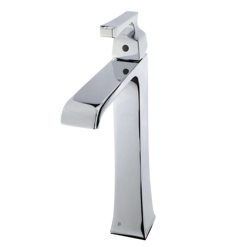 Fine Fixtures Arched Square Single Hole Vessel Sink Bathroom Faucet, 4 of 6