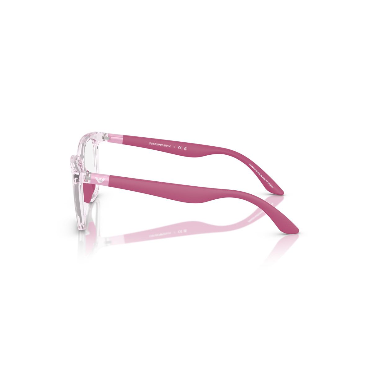 Emporio Armani EK3006 49mm Child Pillow Eyeglasses Demo Lens Lens - thumbnail 3