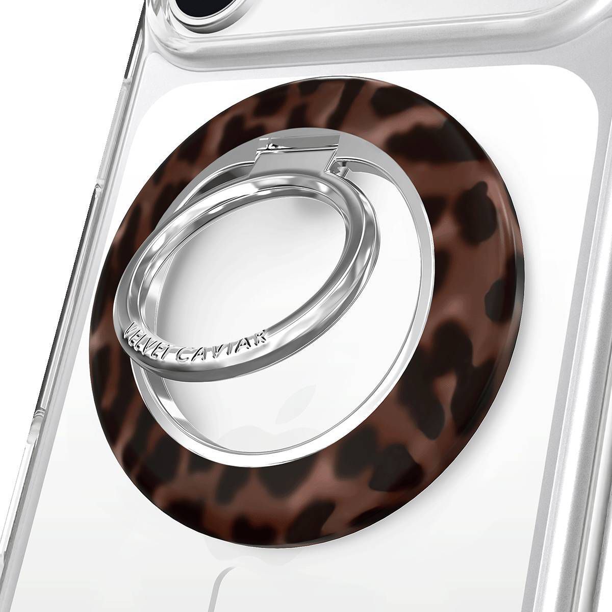 VELVET CAVIAR Phone Accessory Gift Set - Includes Magnetic Wallet, Magnetic Grip & Stand - Black Leather Chain - thumbnail 5