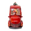 Kurt Adler 9.5-Inch Battery Operated USB LED Lighted Santa and Christmas Tree in Truck Water Globe - 2 of 4