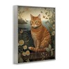 Stupell Industries Orange Cat by Pond, 24" x 30" - 3 of 4