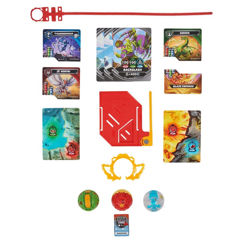 Bakugan Special Attack Ventri with Smoke and Hammerhead Starter Pack Figures, 3 of 14