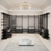 Besiost Freestanding Closet Organizer with 6 Drawers, Walk-In Closet Systen with 4 Clothing Rack - 4 of 4
