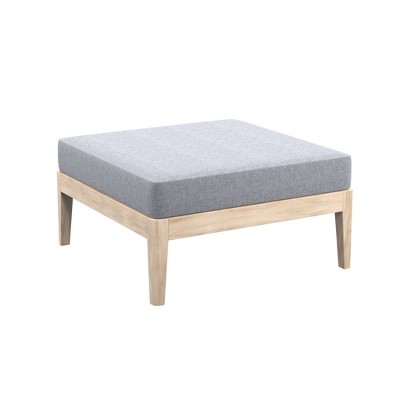 Summerlyn Ottoman - Natural - Linon