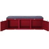 NicBex Storage Bench Modern Rectangle Stools with Metal Frame for Bedroom and Entryway - 2 of 4