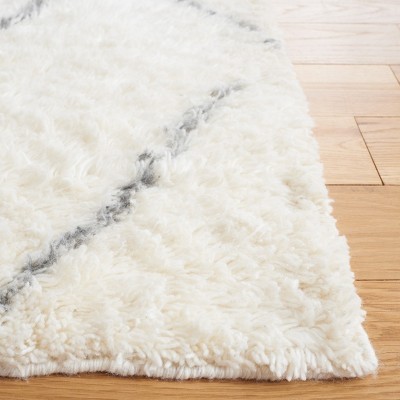 Kenya Ivory Hand-Knotted Wool Runner Rug 2'-3" x 9'