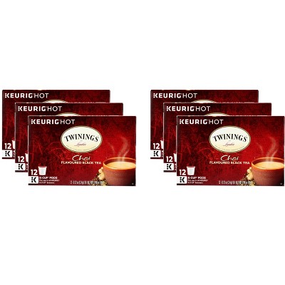 Twining Tea Tea Kcup Chai - Pack of 6 - 12 pc