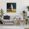 Stupell Industries Yellow Chick Meditating Yoga Pose Animal Fitness Canvas Wall Art - 2 of 4
