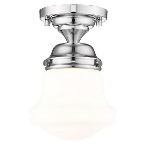 Z-Lite Vaughn 1 - Light Flush Mount in  Chrome - 1 of 4