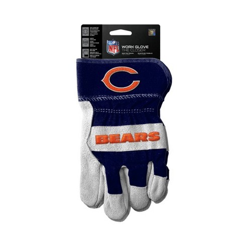 Nfl Chicago Bears 'the Closer' Work Gloves : Target