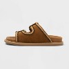 Women's Collin Double Buckle Footbed Sandals - Universal Thread™ - 2 of 4