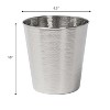 happimess Remi Modern Classic Textured Steel 2-Gallon Wastebasket - 4 of 4