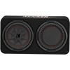 Kicker 48TCWRT102 CompRT 10" subwoofer in thin profile enclosure, 2ohm with 46CXA4001 Amp & Speaker Wire Bundle - 4 of 4