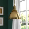 Hudson and Canal Wide Pendant with Metal Shade - 2 of 4