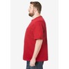 KingSize Shrink-Less Lightweight Pocket Crewneck T-Shirt - 4 of 4