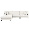 VYNXARIA Modern Modular Sectional Sofa with Movable Ottoman, 110 Inch 4 Seat Sofa Set with 5 pillows, Convertible L-Shaped Sofa - 3 of 4