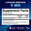 Lithium Orotate 5mg, 240 Veggie Capsules - 2 of 4