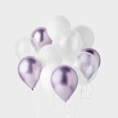 20ct Purple Chrome Balloons - Spritz™ - image 1 of 4