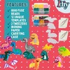 8,000 pc Dinosaur Fuse Beads w Carrier Case- 22 Colors, 12 Unique Templates, 3 Peg Boards, 2 Tweezers, Melt Iron Paper- Dino Bulk Art Craft Project - 3 of 4