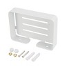 Unique Bargains SUS304 Stainless Steel Wall Mounted Drain Mesh Design Soap Dish - 3 of 4