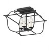 Quoizel Lighting Gallery 4 - Light Semi-Flush Mount in  Royal Ebony - 2 of 4
