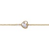 Guili Dainty 14k Gold Plated Heart Chain Bracelet for Girls and Teens Ð Elegant, Charming Jewelry with a Sweet and Timeless Design - 2 of 3