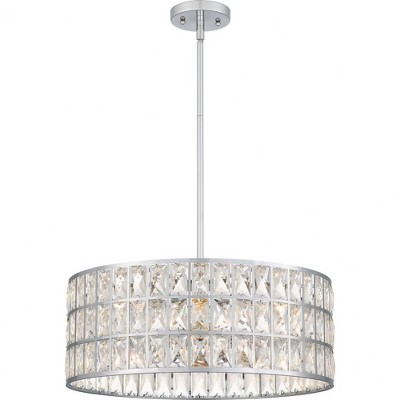 Quoizel Lighting Gibson 4 - Light Pendant in  Polished Chrome