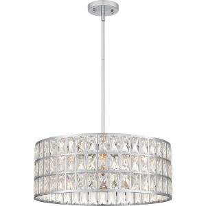 Quoizel Lighting Gibson 4 - Light Pendant in  Polished Chrome - 1 of 1