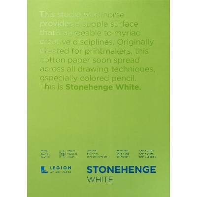 Stonehenge Paper Pad 5X7 15 Sheets/Pkg